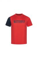 Футболка Butterfly Toc красная