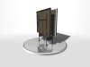 Теннисный стол WeatherPro Table oundoor (коричневый)
