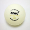 Мячи для настольного тенниса Gewo Select Pro 3*, 40+ (белые, 3 шт)