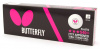 Теннисные мячи Butterfly S40+ 3* (12 шт., белые)