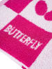 Полотенце Butterfly WTT 35х35 см (белый/розовый)