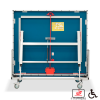 Теннисный стол складной для помещений K-2023 ITTF Indoor