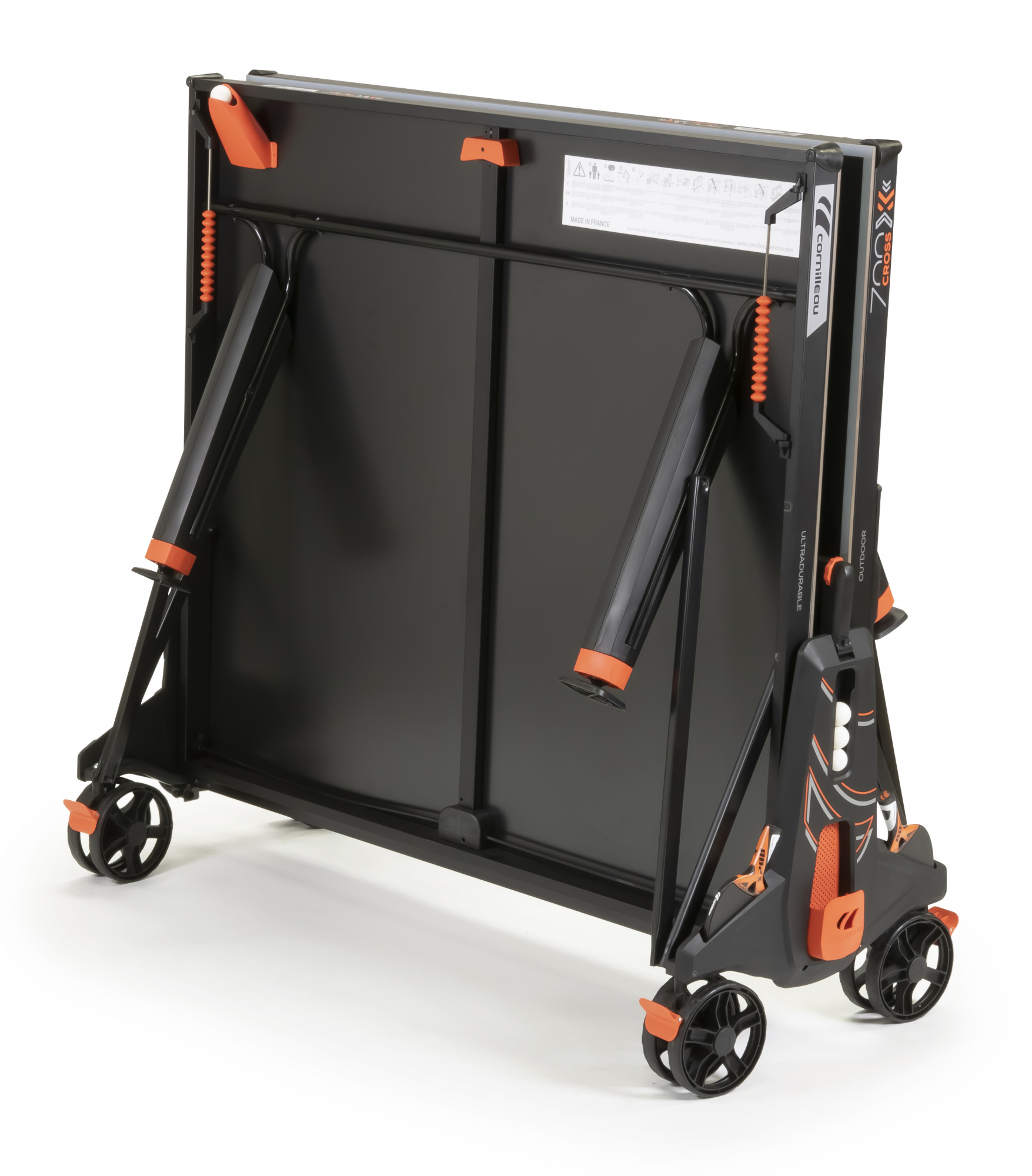 Теннисный стол всепогодный Cornilleau 700X Crossover Outdoor (черный)