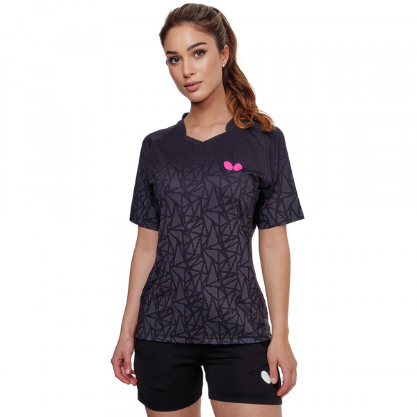 Тенниска Butterfly Higo Lady антрацит